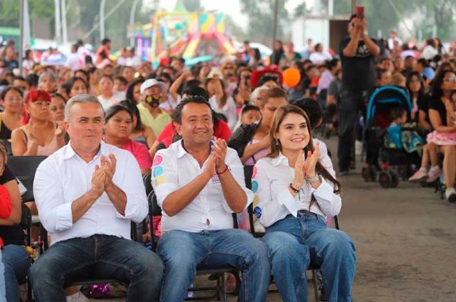 Celebración del Día del Niño en el centro de Cuautitlán