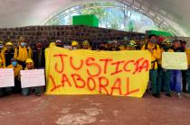 Desde la tarde del domingo 15 de mayo las brigadas de combate de incendios de Probosque en la región sur entraron en protesta y dejaron de atender llamados.