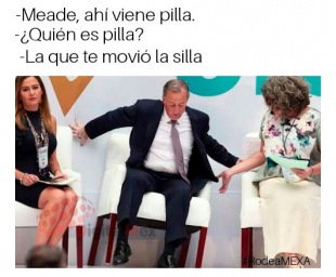 La silla del presidencial...