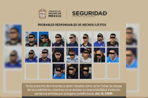 Los 17 hombres detenidos fueron presentados ante la autoridad competente