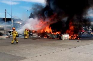 Los hechos se registraron en el kilómetro 33 de la vía rápida, al oriente de la entidad, en el límite de Chalco e Ixtapaluca