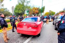 Edgar “N” fue remitido junto con el automóvil y el arma a la Agencia del Ministerio Público con sede en Metepec.