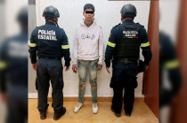 Martín “N” de 24 años de edad fue presentado ante el Agente del Ministerio Público correspondiente para definir su estatus legal.