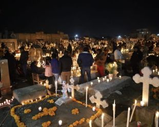 Festividades de Día de Muertos en San Mateo Atenco.