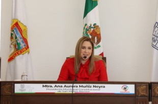 Ana Muñiz Neyra durante la aprobación de la Ley Seca