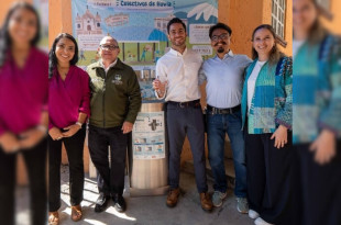 Pepe Couttolenc en el arranque del sistema en Zinacantepec