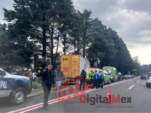 Accidente en la México-Toluca