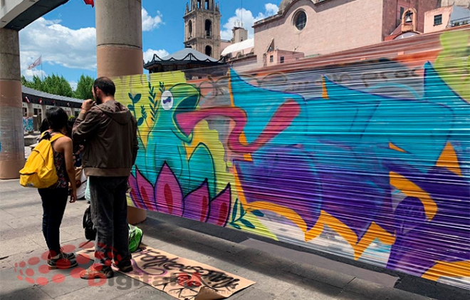 Toluca: graffitis como forma de expresión y no como un acto vandálico