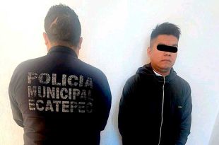 Luis Enrique “N”, de 31 años de edad originario del municipio de Texcoco