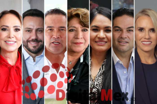 Cristina Ruiz, Anuar Azar, Luis Miranda Nava, Delfina Gómez, Graciela Argueta, Enrique Vargas, Romina Contreras