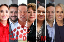 Cristina Ruiz, Anuar Azar, Luis Miranda Nava, Delfina Gómez, Graciela Argueta, Enrique Vargas, Romina Contreras