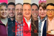 Luz Ma. Hernández, José Couttolenc, Reginaldo Sandoval, Óscar González, Mariana Boy, Delfina Gómez, Rosa Icela Rodríguez