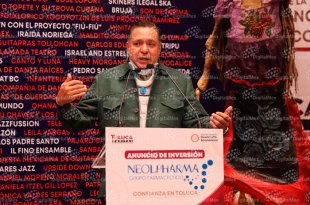 Neolpharma ampliará su presencia en Toluca con una inversión de mil 750 millones de pesos y más de 500 nuevos empleos.