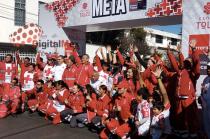 La salida fue a las 8:00 horas sobre la calle Jesús Carranza.