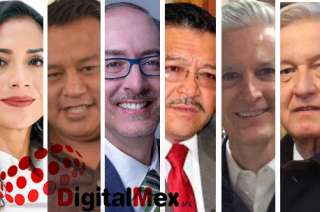 Zudikey Rodríguez, Miguel Ángel Gamboa Monroy, Carlos Barrera, Victorino Barrios, Alfredo del Mazo Maza, Andrés Manuel López Obrador