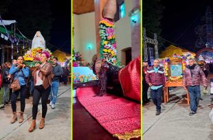 Festejan al Señor de la Santa Veracruz en #Temascaltepec