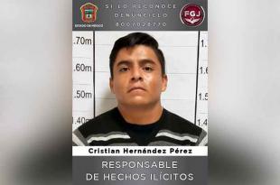 Cristian Hernández Pérez, asesino a su pareja en 2019