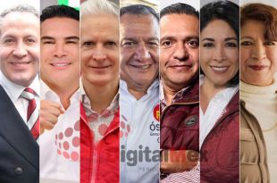 Eruviel Ávila, Alejandro Moreno, Alfredo Del Mazo, Óscar González, Ricardo Moreno, Karina Labastida, Delfina Gómez