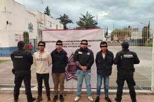 Los detenidos fueron puestos a disposición del Ministerio Público, donde se determinará su situación jurídica, informó el alcalde Emilio Salas.