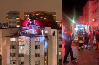La explosión registrada en una torre del Residencial Los Yaquis movilizó a cuerpos de emergencia durante la noche del martes.