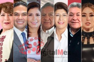 Delfina Gómez, Enrique Vargas, Brenda Alvarado, Higinio Martínez, Mariela Gutiérrez, Fernando Alberto García, Nelly Maldonado 