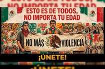 La movilización se realizará sin consignas ni discursos, como una forma de protesta pacífica que busca llamar la atención sobre la violencia y la inseguridad