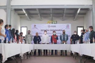 Tercera Sesión Ordinaria del Consejo Municipal de Seguridad Pública en Temascaltepec