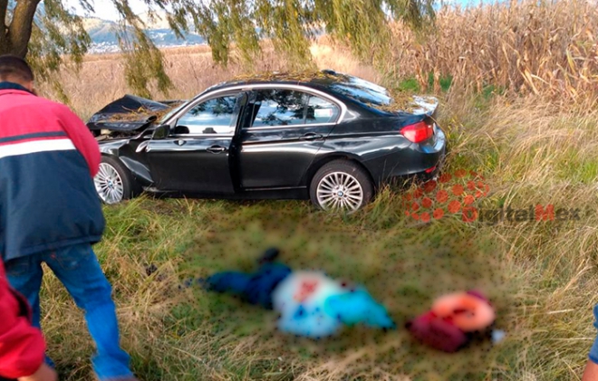 Muere en BMW al chocar en la Toluca-Atlacomulco