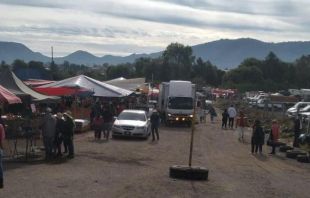 En el sitio se desató un enfrentamiento con policías