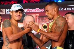 El combate se llevará a cabo hoy en el T-Mobile Arena de Las Vegas, Nevada.