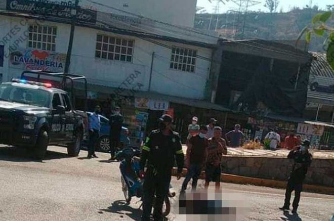 Esta tarde fue abandonado el cadáver de un hombre