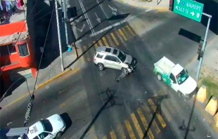 Captan choque cámaras del C5 en San Mateo Atenco