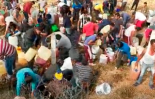 Pánico en Acambay, vecinos rompen ductos de Pemex por desabasto