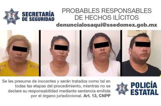 Viajaban en un auto utilizado en el despojo de una camioneta en Toluca.