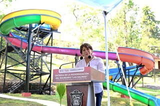 La renovación incluye la mejora de albercas, cabañas, áreas verdes y accesos.