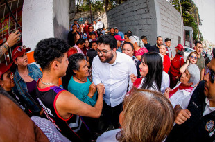 Isaac Montoya entrega obras de alumbrado, bacheo y rehabilitación de calles en #Naucalpan