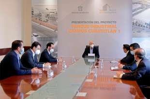 &quot;BTS Development, desarrolladora de proyectos inmobiliarios industriales, nos presentó su nuevo proyecto&quot;, dijo el mandatario