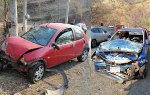 El accidente de tránsito se registró en el kilómetro 113 de la carretera Tejupilco-Cd Altamirano, a la altura del poblado Cuadrilla de Leones