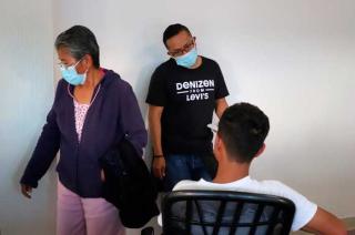 Se le practicó una revisión médica y se notificó a los familiares.