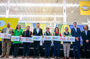 Video: Delfina Gómez inaugura en Cuautitlán Izcalli el Cross Dock de Mercado Libre más grande de AL