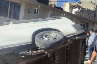 El accidente ocurrió en la colonia Benito Juárez 1ra sección.