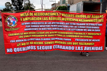 Los manifestantes señalaron que, a pesar de haber sufrido pérdidas materiales en sus viviendas y negocios, no fueron incluidos en el censo de damnificados