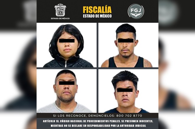 Tras ser capturados en el municipio de Chiconcuac, fueron trasladados e ingresados al Centro Penitenciario y de Reinserción Social de Texcoco.