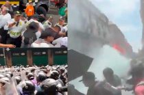Video: Se enfrentan CNTE y policías en Centro Histórico; maestros no logran entrar al Zócalo