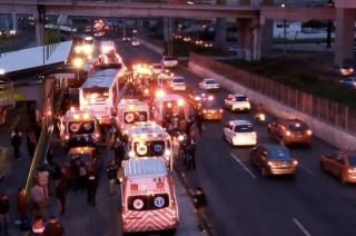 #Video: ¡Precaución! Choque de Mexibús; hay 26 lesionados y caos vehicular