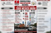 Convocatoria difundida por ANTAC y organizaciones del campo.