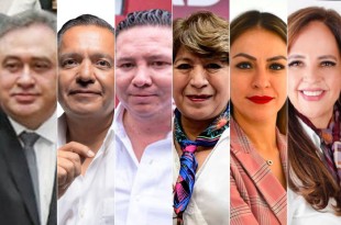 Juan José Hernández, Ricardo Moreno, Alberto Valdés, Delfina Gómez, Lorena Villavicencio, Mónica Chávez 