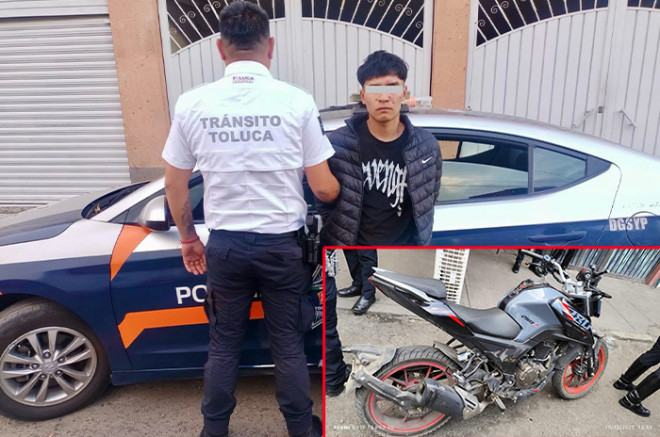 Carlos Daniel “N” fue capturado en flagrancia tras intentar robar una motocicleta en Capultitlán.