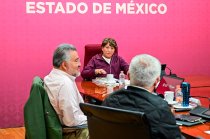 La gobernadora Delfina Gómez Álvarez destacó los resultados de la estrategia contra la extorsión y llamó a la ciudadanía a denunciar estos delitos al 089.