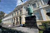 Rectoría de la UAEMéx, punto señalado por estudiantes como parte de la ruta de la movilización convocada para este viernes.